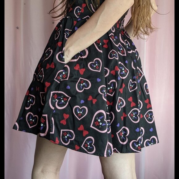 Kiki's Delivery Service Jiji Hearts & Bow Skirt - Picture 9 of 12